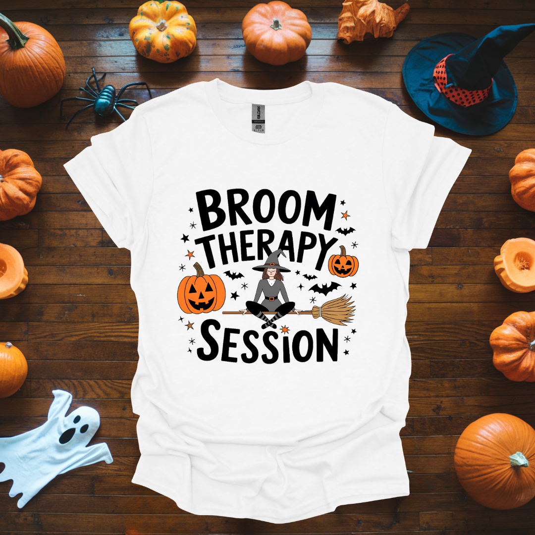 Broom therapy session