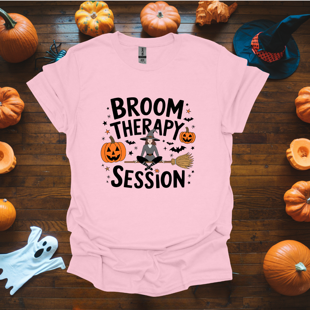 Broom therapy session